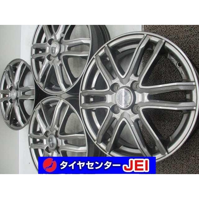 15インチ SGE 4.5J+45 100 軽自動車 中古アルミホイール【4本セット  