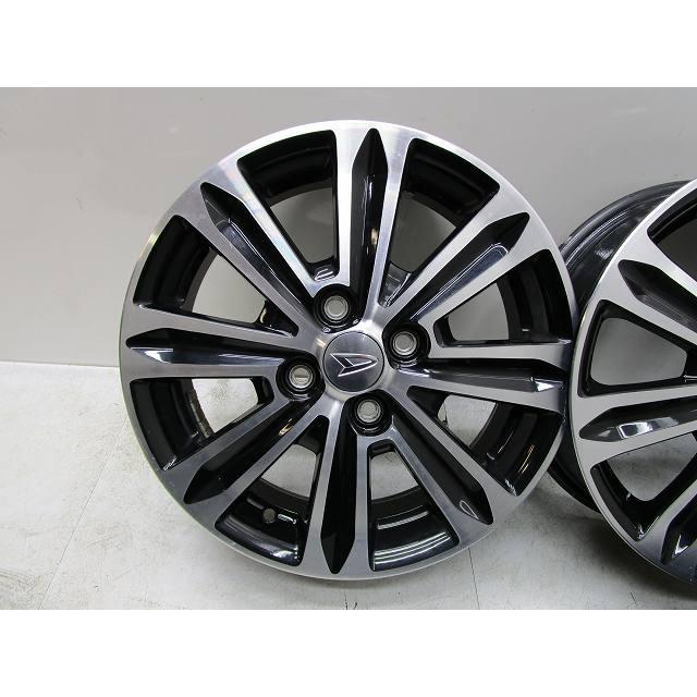 パパママ‼︎LA600S タントカスタム 純正 15インチ　ホイール　① 15インチ ダイハツ純正 4.5J+45 100 タントカスタム LA600S 中古アルミ