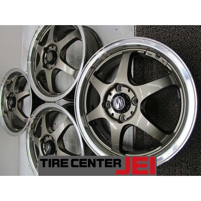 15インチ S-HOLD 5J+45 100 軽自動車/コンパクトカー 中古アルミ 