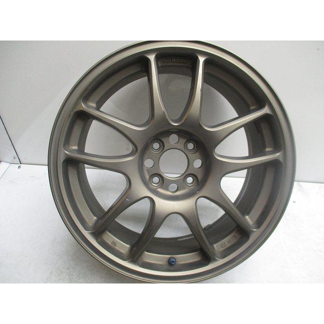 17インチ ワーク WORK 7J+47 100 軽自動車/コンパクトカー 中古アルミ 
