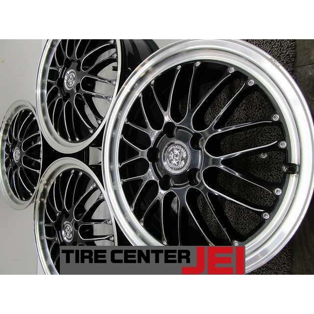 17インチ レアマイスター 7J+53 114.3 ノア/ヴォクシー 中古アルミ 