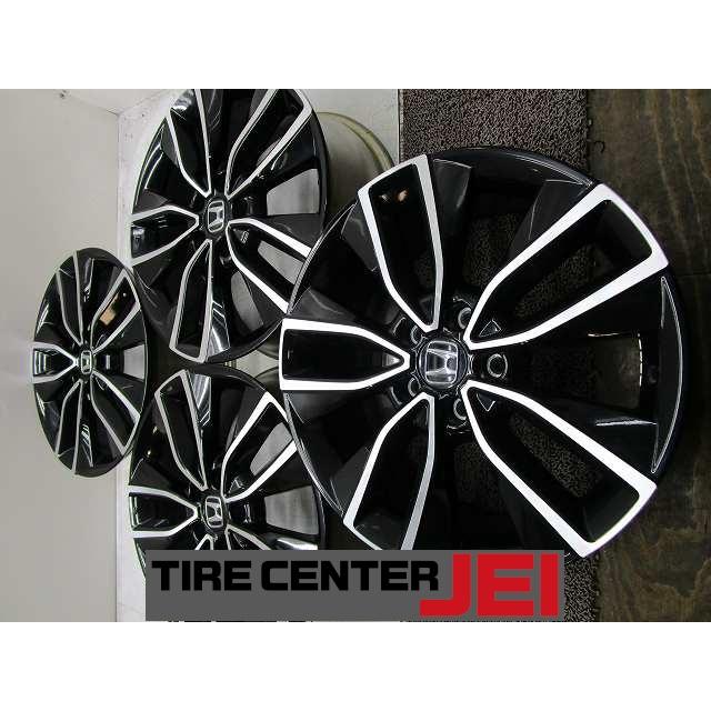 18インチ ホンダ RV系ヴェゼル純正 7.5J+55 114.3 中古アルミホイール4本セット送料無料(A18-5959）