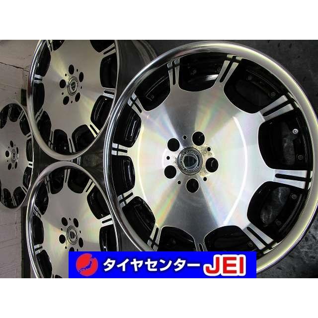19インチ ワーク 8J+35 114.3 アルファード/ヴェルファイア 中古アルミ  