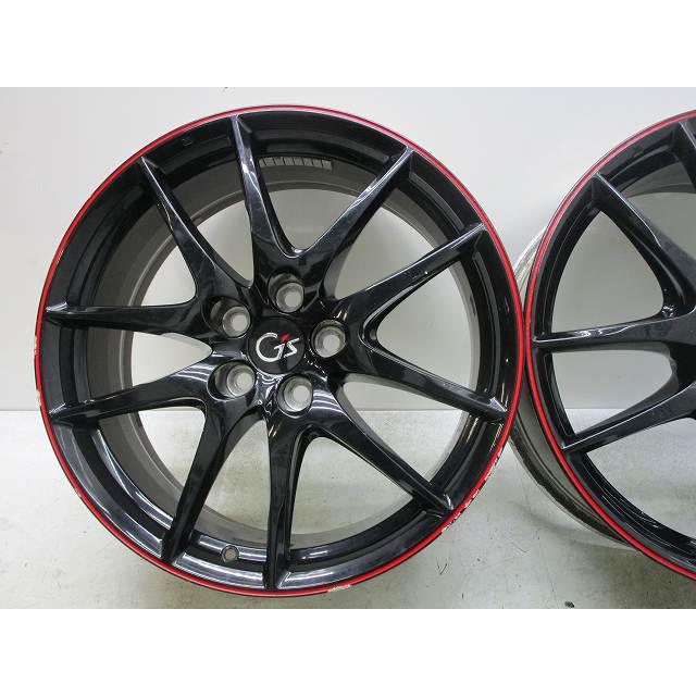 19インチ トヨタ純正 マークX GRX130 G's 8J+40 114.3 中古アルミ