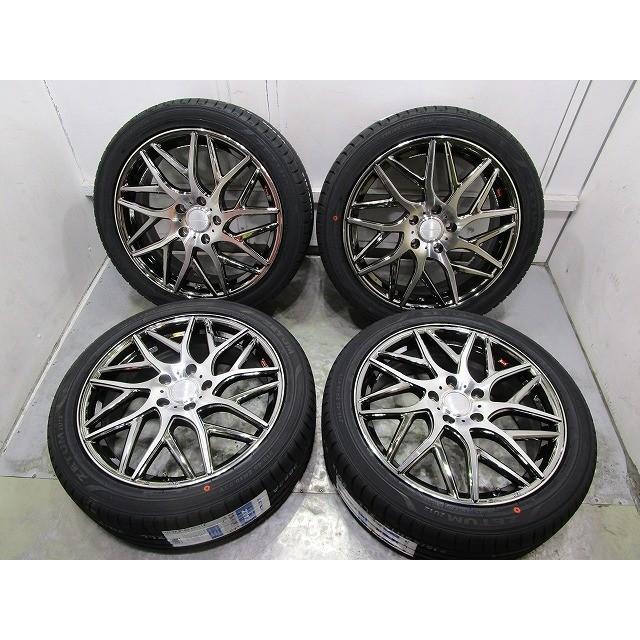 値下げ!! 18インチ レアマイスター 215/45R18 PCD:114.3 7J+53 ノア 