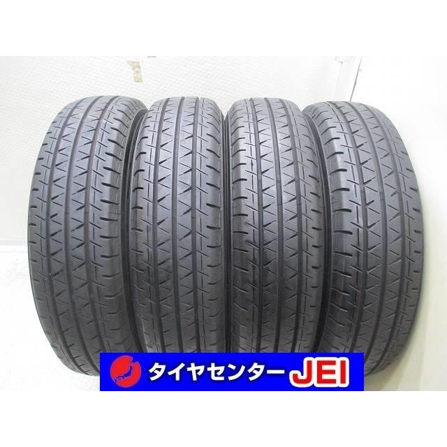 YOKOHAMAタイヤ BluEarth-Van RY55 LT 165/80R13 90/88N 中古タイヤ×4