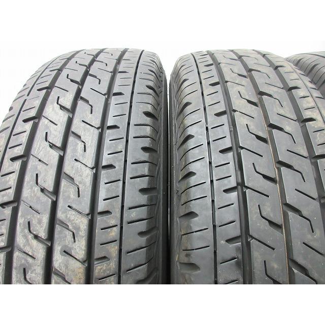 165-80R13 90/88N LR 9-8.5分山 ブリヂストン エコピアR710 2020年製 