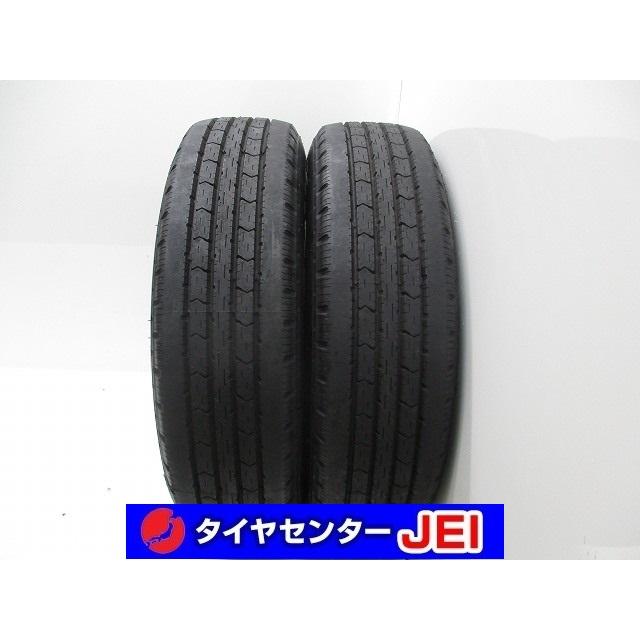 195-75R15 109/107N LT 9.5分山 ブリヂストンR202 2024年製 中古タイヤ 