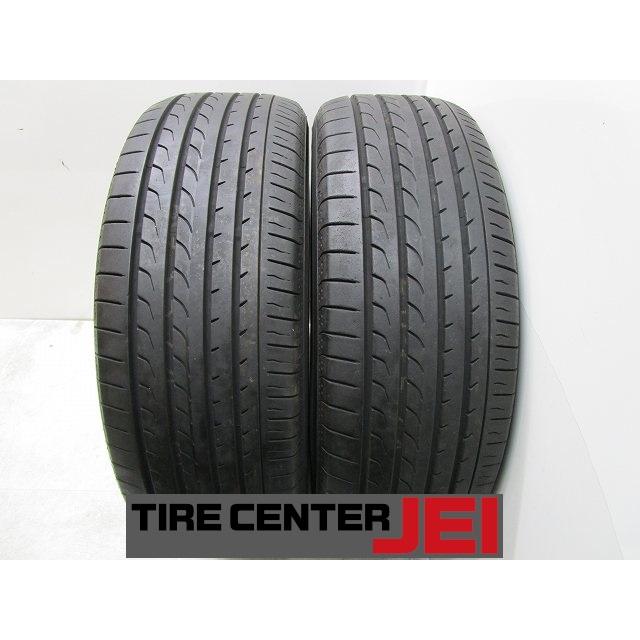 205-60R16 8分山 ヨコハマ ブルーアースRV02 2021年製 中古タイヤ【2本 