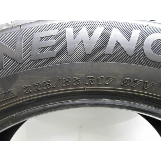 225-55R17 9-8.5分山 ブリヂストン ニューノ 2024年製 中古タイヤ【4本