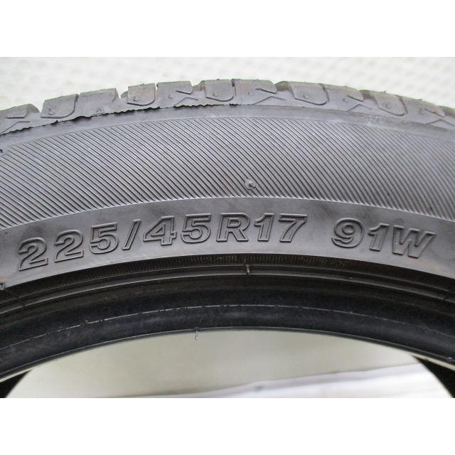 225-45R17 9分山 セイバーリングSL201 2022年製 中古タイヤ【2本】送料 