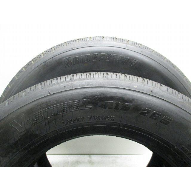 205-70R17.5 115/113L LT 9.5分山 ブリヂストン V-STEEL265 2022年製 中古タイヤ【2本】送料無料(M17.5-9486）_3