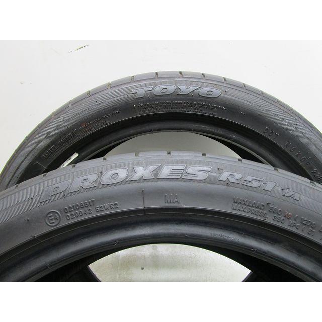 215-45R18 9分山 トーヨープロクセスR51A 2023年製 中古タイヤ【2本