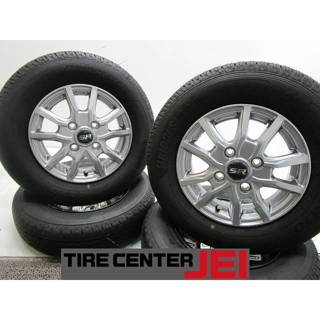 12インチ K370 145/80R12 80/78N 3.5J+44 100 軽トラ/軽バン バリ溝 