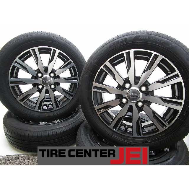 14インチ ダイハツ タント純正 155/65R14 4.5J+45 軽自動車 中古タイヤ