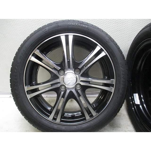 15インチ バリ溝 165/55R15 4.5J+43 100 軽自動車 中古タイヤ 15インチ バリ溝 165/55R15 4.5J+43 100 軽自動車 中古タイヤ