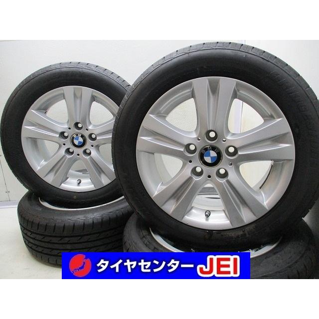 16インチ BMW純正 205/55R16 7J+44 120 バリ溝 中古タイヤアルミ