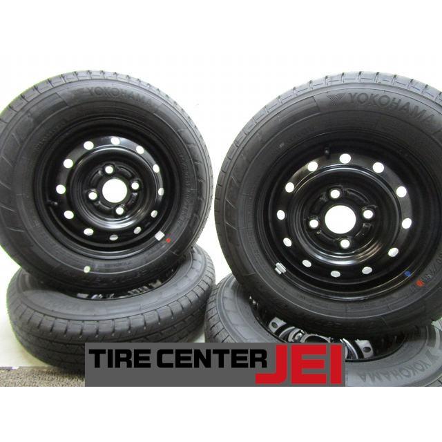 12インチ RY55 145/80R12 80/78N 4J 100 軽トラ/軽バン バリ溝 中古 