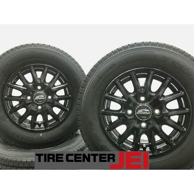 12インチ スタッドレスタイヤホイール付き4本