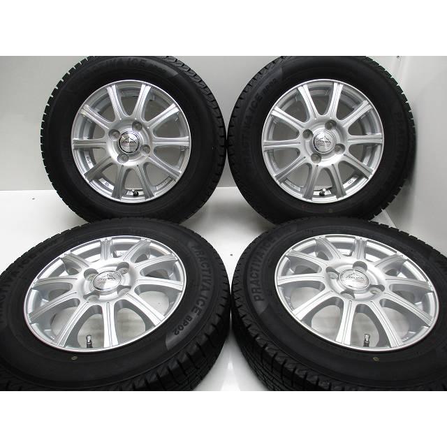 13インチ バリ溝 145/80R13 4J+43 100 軽自動車 中古 13インチ バリ溝 145/80R13 4J+43 100 軽自動車 中古