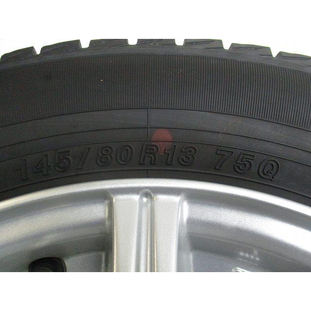 13インチ バリ溝 145/80R13 4J+43 100 軽自動車 中古 13インチ バリ溝 145/80R13 4J+43 100 軽自動車 中古