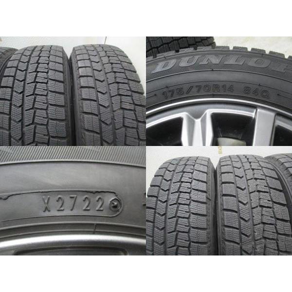 14インチ バリ溝 175/70R14 5.5J+42 100 コンパクトカー 中古スタッドレスタイヤホイール【4本セット】送料無料(SA14-4016）｜tirecenter-jei｜10