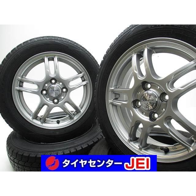 14インチ WM02 バリ溝 155/65R14 4.5J+45 100 軽自動車 中古タイヤ 