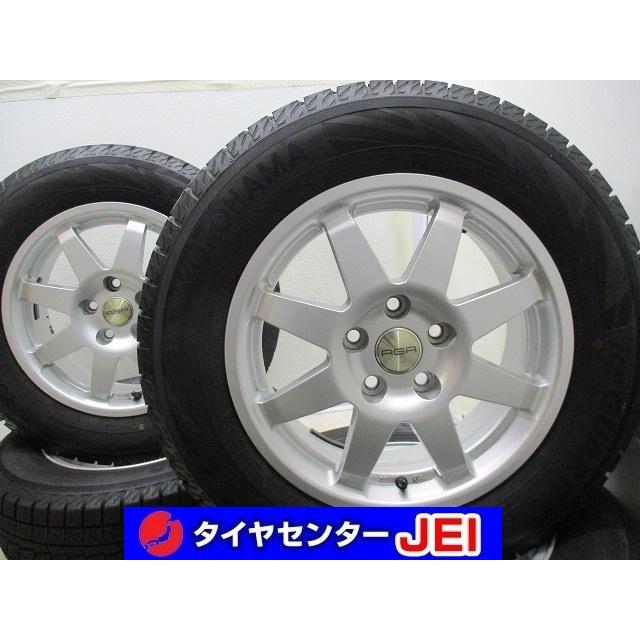 15インチ AGA 195/65R15 6J+39 108 バリ溝 中古スタッドレスタイヤ 