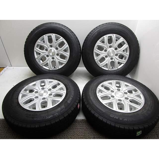 15インチ PREMIX 195/80R15 107/105L 6J+33 139.7 ハイエース 中古
