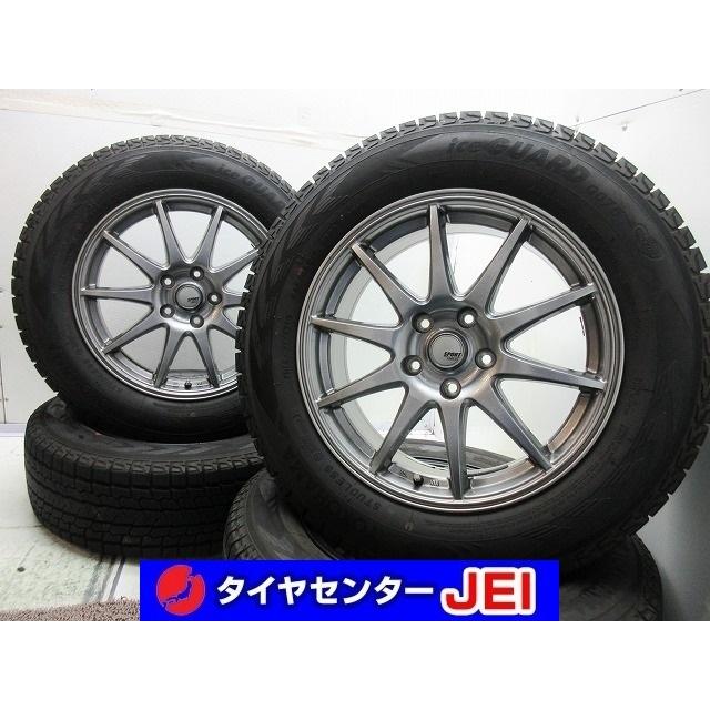 ☆225/65R17スタッドレスアルミホイール4本SETバリ溝 エクストレイル☆
