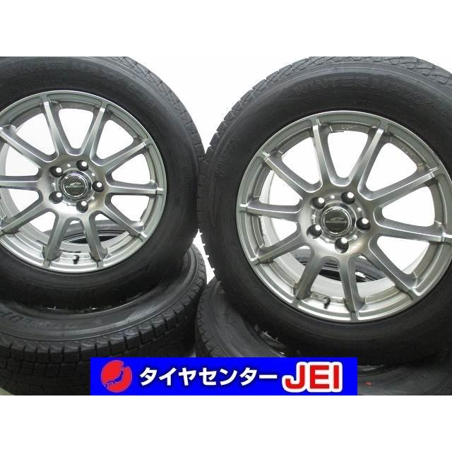 17インチ SJ8 225/65R17 7J+38 114.3 DM-V3 エクストレイル 中古タイヤ