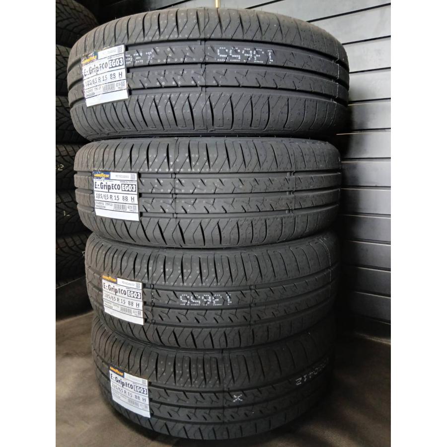 新商品 2026年製 グッドイヤー EfficientGrip ECO EG03 185/65R15 4本