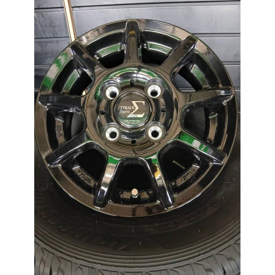 2026年製】ブリヂストン K370 145/80R12 80/78+TIRADO Σ 4Jx12 +42