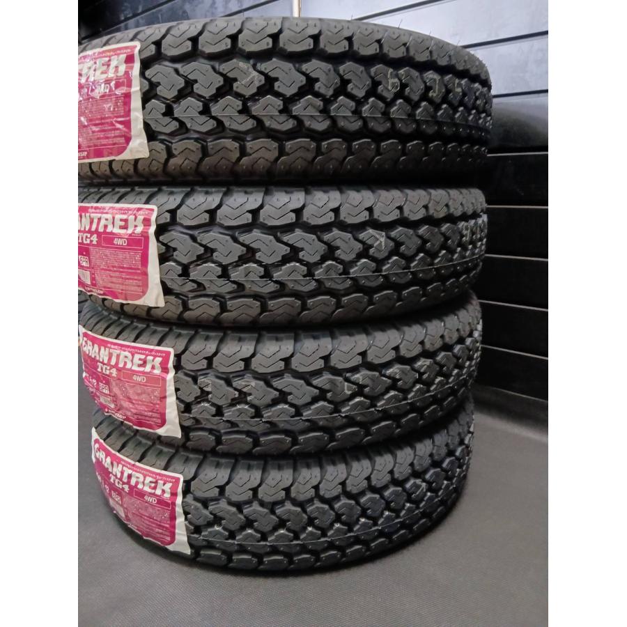 2026年製】 ダンロップ GRANTREK TG4 145R12 8PR 4本価格 （145/80R12