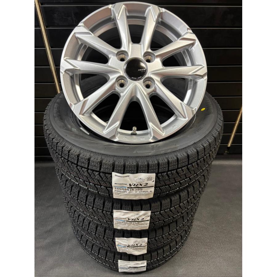 在庫あり【2024年製】ブリヂストン BLIZZAK VRX2 155/65R14+