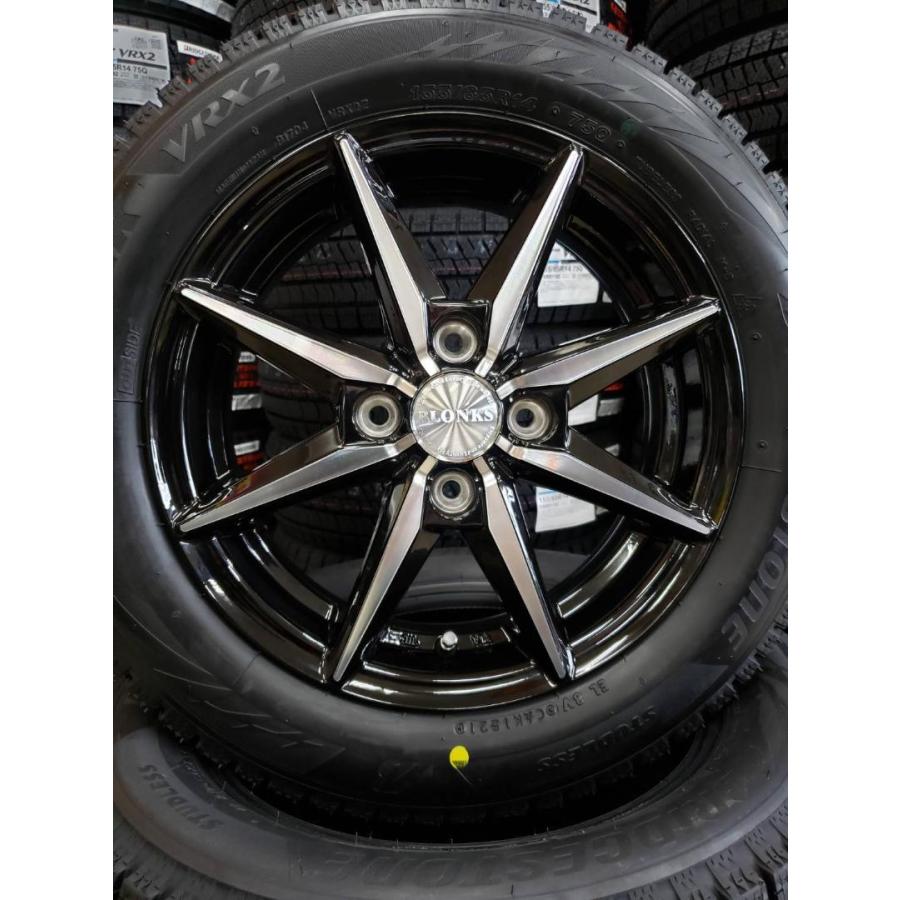 2024年製 ブリヂストン VRX2 155/65R14+TB-08 4本SET 【公式通販】