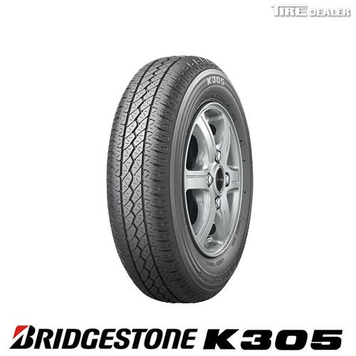 ブリヂストン K305 145R12 8PR 4本 8～9分溝 2018年製 程度良好！