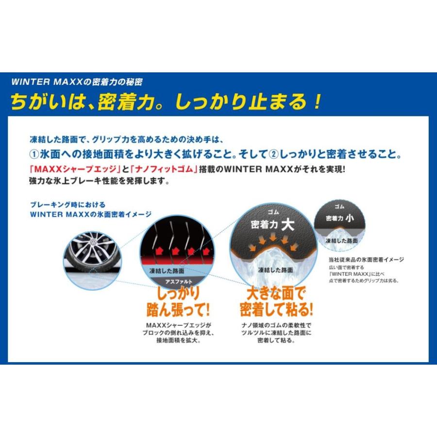 ダンロップ 195/80R15 107/105L DUNLOP WINTER MAXX SV01  スタッドレスタイヤ｜tiredealer｜03