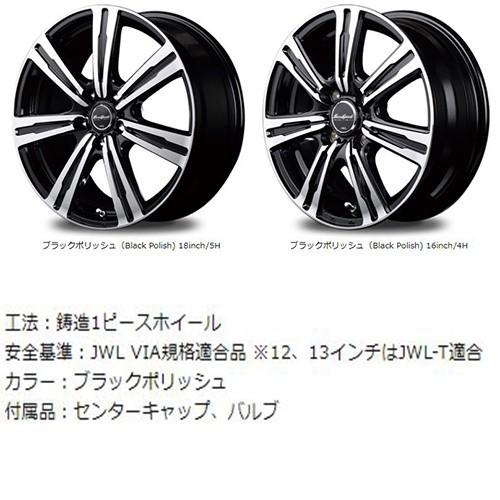 ユーロスピード 7 14インチ 4 5j P C D 100 4穴 インセット 45 ブラックポリッシュ アルミホイール4本セット N Box ムーヴ 軽カー 等に タイヤディーラー 通販 Paypayモール