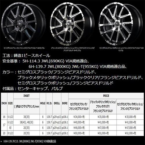 ヤギさん　デリンジャー　17インチ tiredealer_w0514-4
