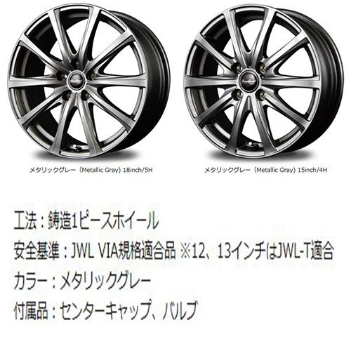 Eurospeed ユーロスピード V25 14インチ 5 5j P C D 100 4穴 インセット 45 メタリックグレー ホイール4本セット パッソ 700系 等に タイヤディーラー 通販 Paypayモール