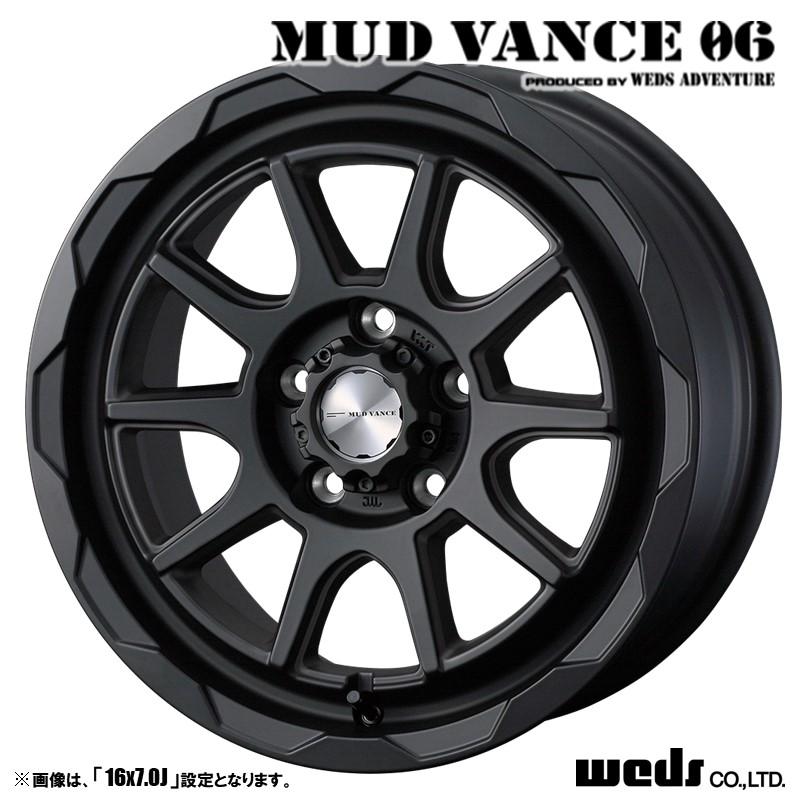 WEDS（ウェッズ） ホイール4本セット MUD VANCE 06 マッドヴァンス 16