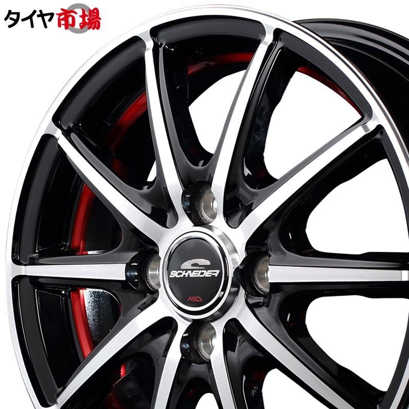 マルカサービス ホイール4本セット M.I.D SCHNEIDER SX-2 シュナイダー