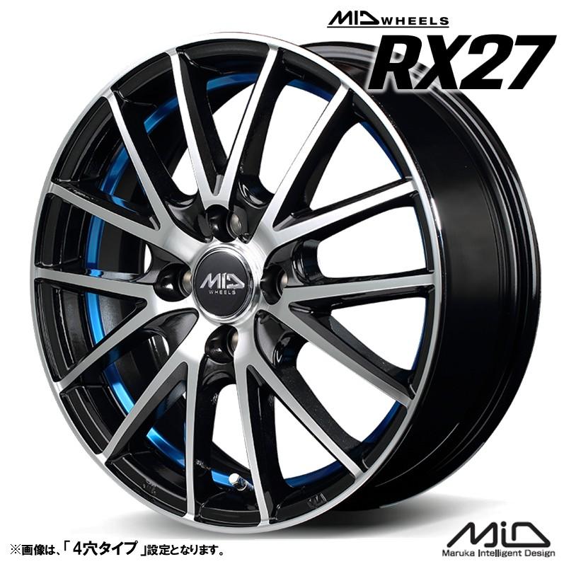 アルミホイール　タイヤ４本セット 14インチ アルミホイール 4本セット MT-C 4.5J 4穴 インセット45