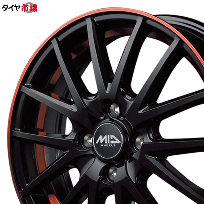 マルカサービス ホイール4本セット M.I.D MID WHEELS RX27 15インチ