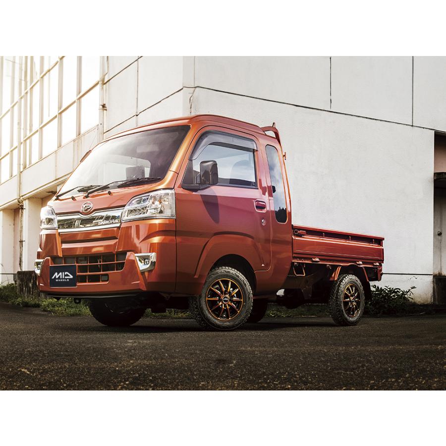 マルカサービス ホイール4本セット MID WHEELS RX10-K 12インチ マルカサービス ホイール4本セット MID WHEELS RX10-K 12インチ
