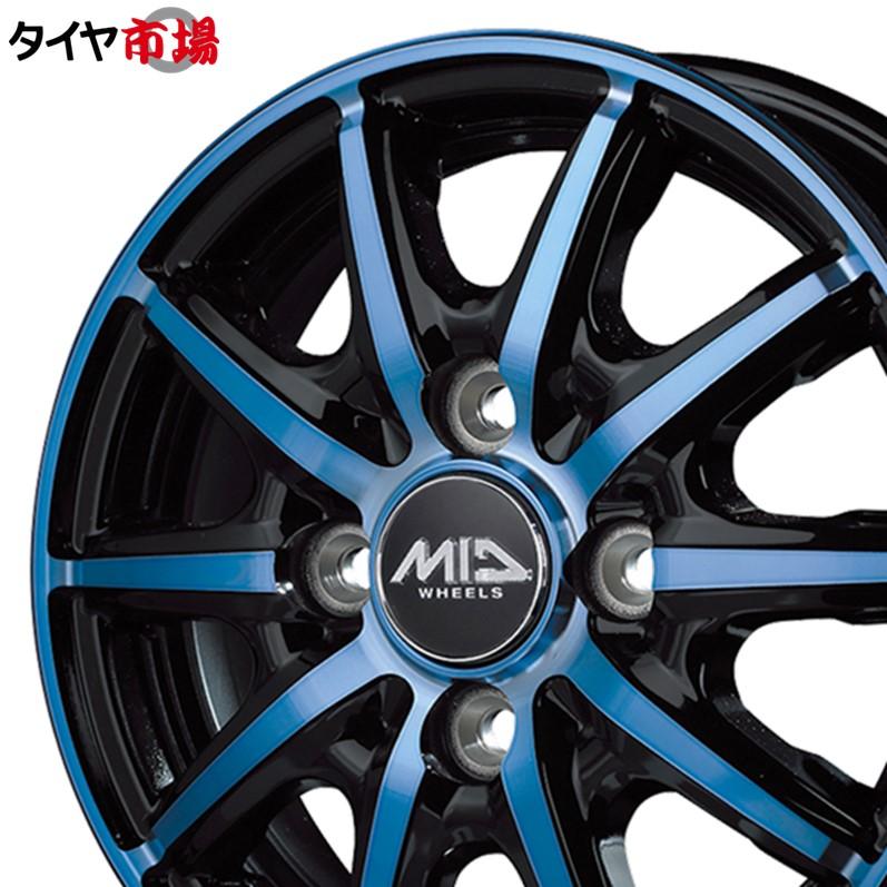 マルカサービス ホイール4本セット MID WHEELS RX10-K 14インチ マルカサービス ホイール4本セット MID WHEELS RX10-K 14インチ