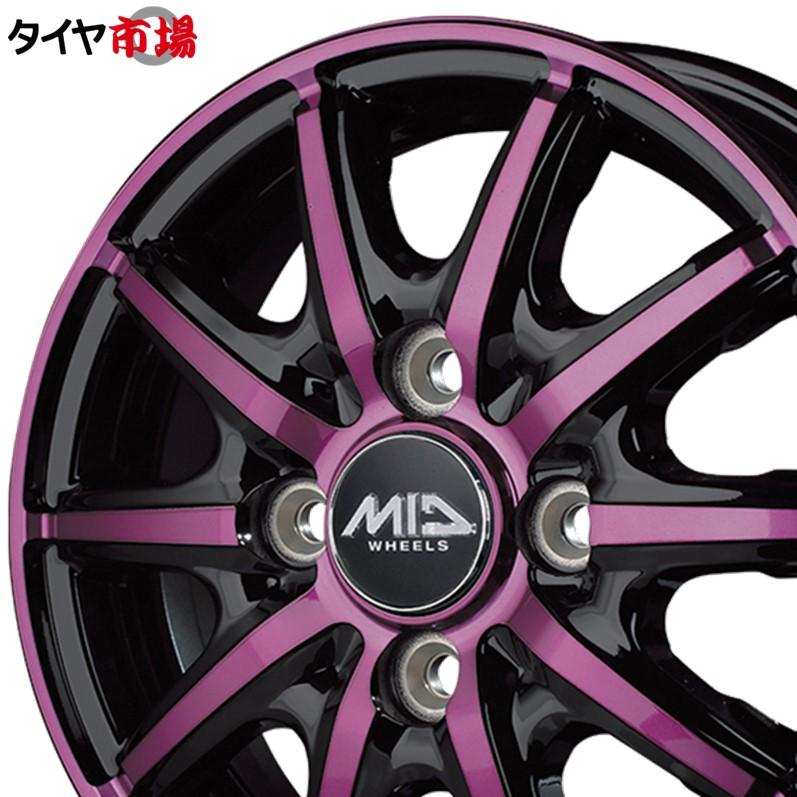 マルカサービス ホイール4本セット MID WHEELS RX10-K 14インチ マルカサービス ホイール4本セット MID WHEELS RX10-K 14インチ