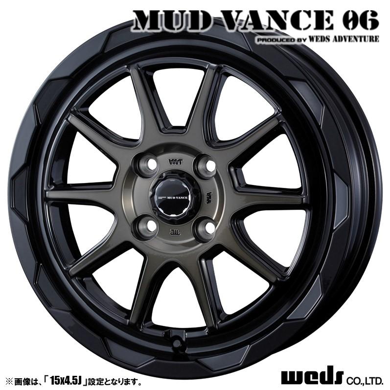 WEDS（ウェッズ） ホイール4本セット MUD VANCE 06 マッドヴァンス 16