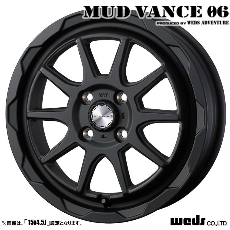 WEDS（ウェッズ） ホイール4本セット MUD VANCE 06 マッドヴァンス 16